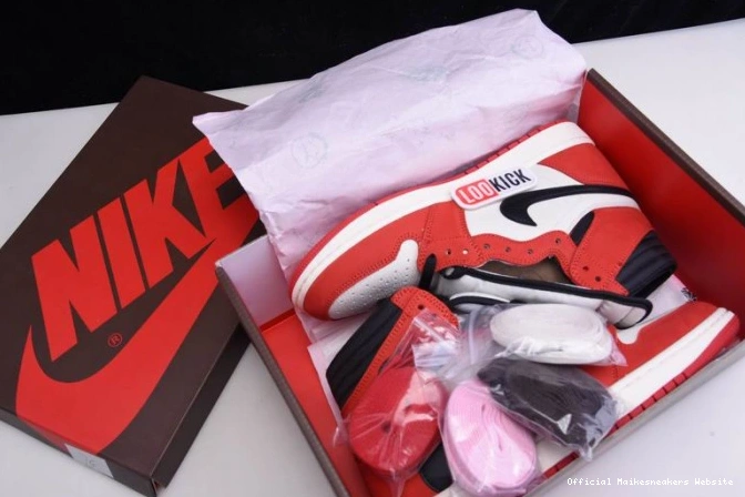 Official Maikesneakers AIR 1 OG CD4487 JORDAN 100(RED) - SCOTT X HIGH TRAVIS RETRO 0807